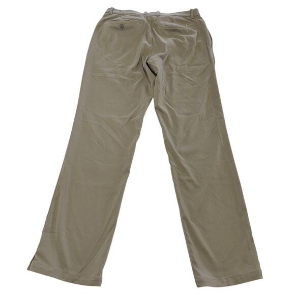 Nike Dri-FIT Golf Pants Mens 30x32 Khaki Flex Standard Fit Stretch AJ5489-247 - Picture 2 of 8
